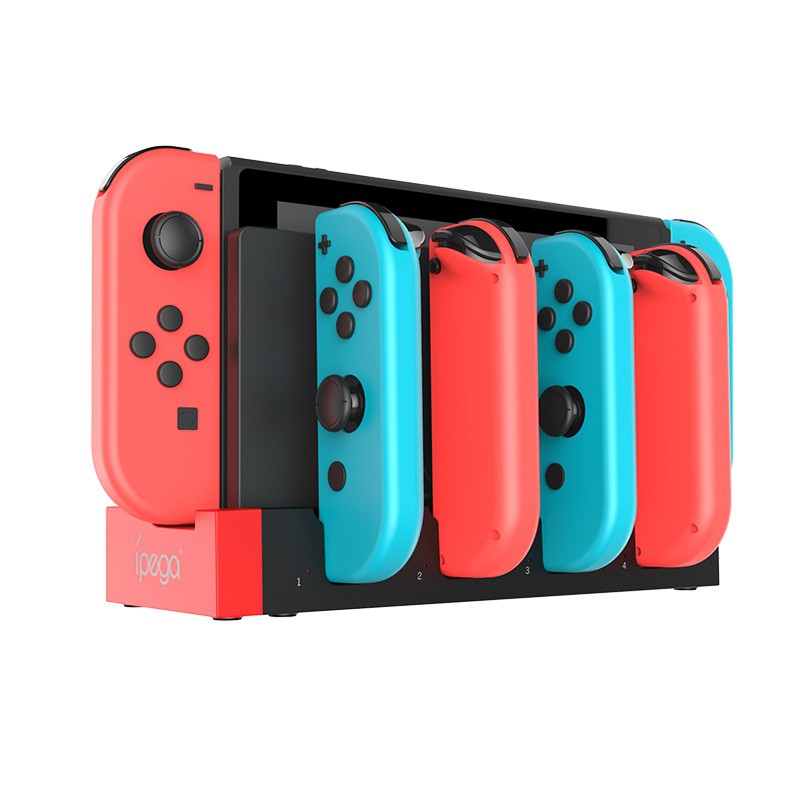 Ipega Charger with 4 Slot for Nintendo Switch Joy-Con (ที่ชาร์จจอยSwitch)(แท่นชาร์จ Joy Con Nintendo Switch)(PG-0186)