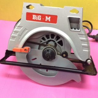 BIG M เครื่องเลื่อยวงเดือน 7 นิ้ว 1300 w ตัดไม้  รุ่น ฺBM-5828 4700 r/min ใช้ไฟบ้าน