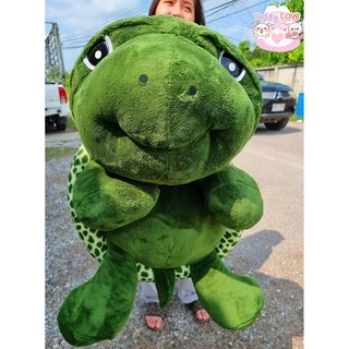 🐢 เต่าแซมมี่จัมโบ้ – ตุ๊กตาเต่าขนนุ่มพรีเมียม ตัวใหญ่100-120 ซม. นุ่มนิ่มเต็มไม้เต็มมือ เต็มกอด