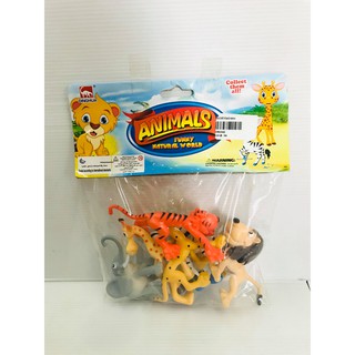 มินิสัตว์ป่าจำลอง Animals Funny Natural World