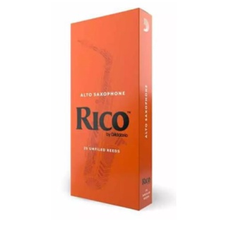 Rico ลิ้นอัลโต้ แซกโซโฟน รุ่น กล่องส้ม เบอร์ 2.5 (25 อัน/กล่อง)