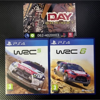 แผ่นเกมส์ PS4 **WRC &lt;5&gt;&lt;6&gt;** สินค้ามือ &lt;1&gt;&lt;2&gt;