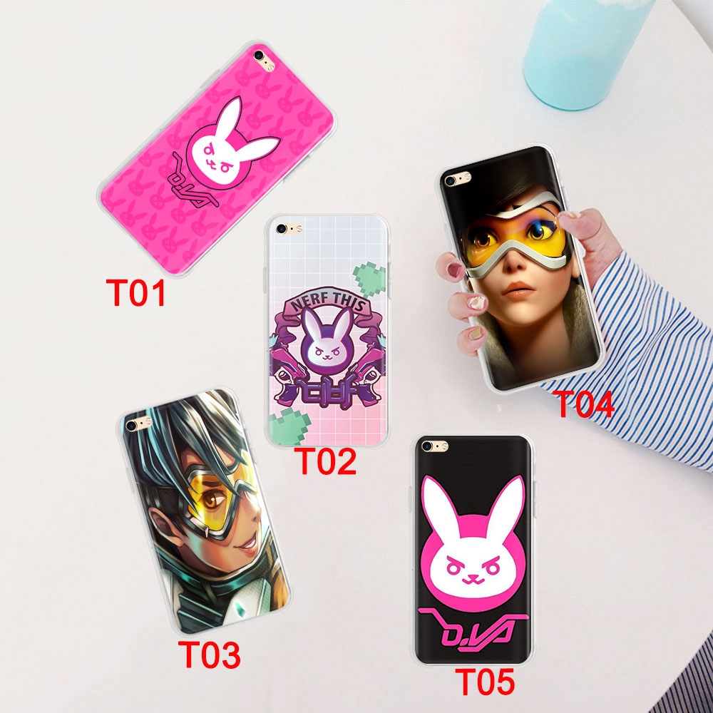 ปลอกเคสนุ่มเข้ากันได้สําหรับ Motorola Moto G8 Z2 G9 5G Plus Power Play G Cover 212GT Overwatch Game