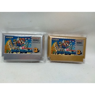 Super Mario Bros 3 Custom Gold / Siver สีทองและสีเงิน งานทำสีจากตลับแท้Japan IC หนักๆบอดี้แท้ สีCustom