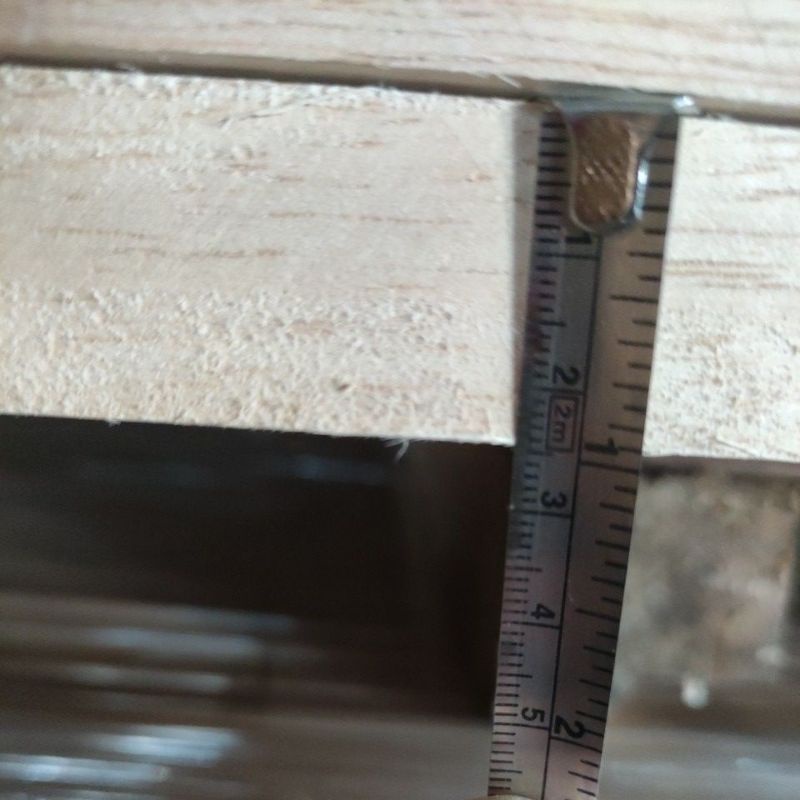 กระดานไม้ยางพารา 20mm x 24inc x 50inc