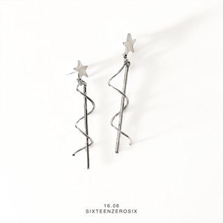 Spiral-Star earring