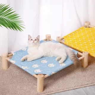 CAT ที่นอนแมว เปลแมว เตียงแมว ถอดง่ายใส่ง่าย พกพาสะดวก เคลื่อนย้ายง่าย ใช้พื้นที่ไม่เยอะ แข็งแรง รับน้ำหนักได้เยอะ