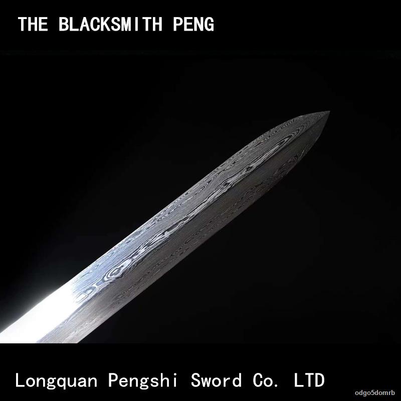 Ebony steel archaized bronze fittings with locking stick sword/Round ...