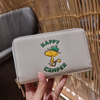 COACH C4604 COACH x PEANUTS MEDIUM ID ZIP WALLET