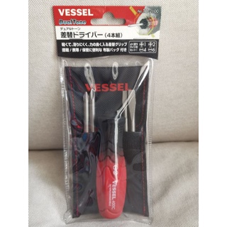 ไขควง VESSEL 400C DualTone No.TD-2100