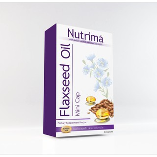 Nutrima Flaxseed Oil Mini Cap แฟลกซ์ซีด ออยล์ มินิ แคป