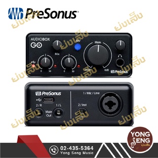 Presonus Interfaces AudioBox Go (Yong Seng Music)