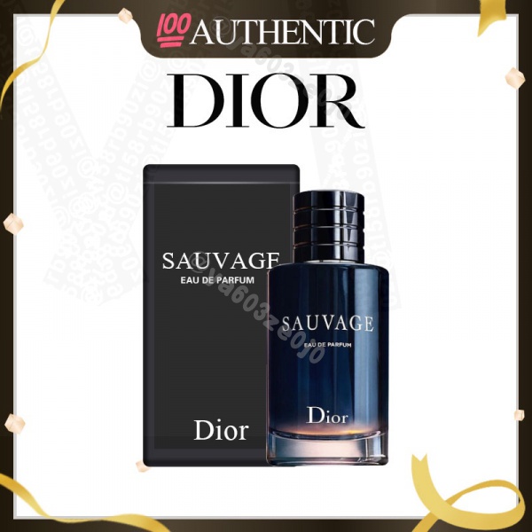 Dior Sauvage Eau De Toilette EDT 100mlน้ําหอมผู้ชายน้ำหอมผู้หญิงน้ําหอมdior