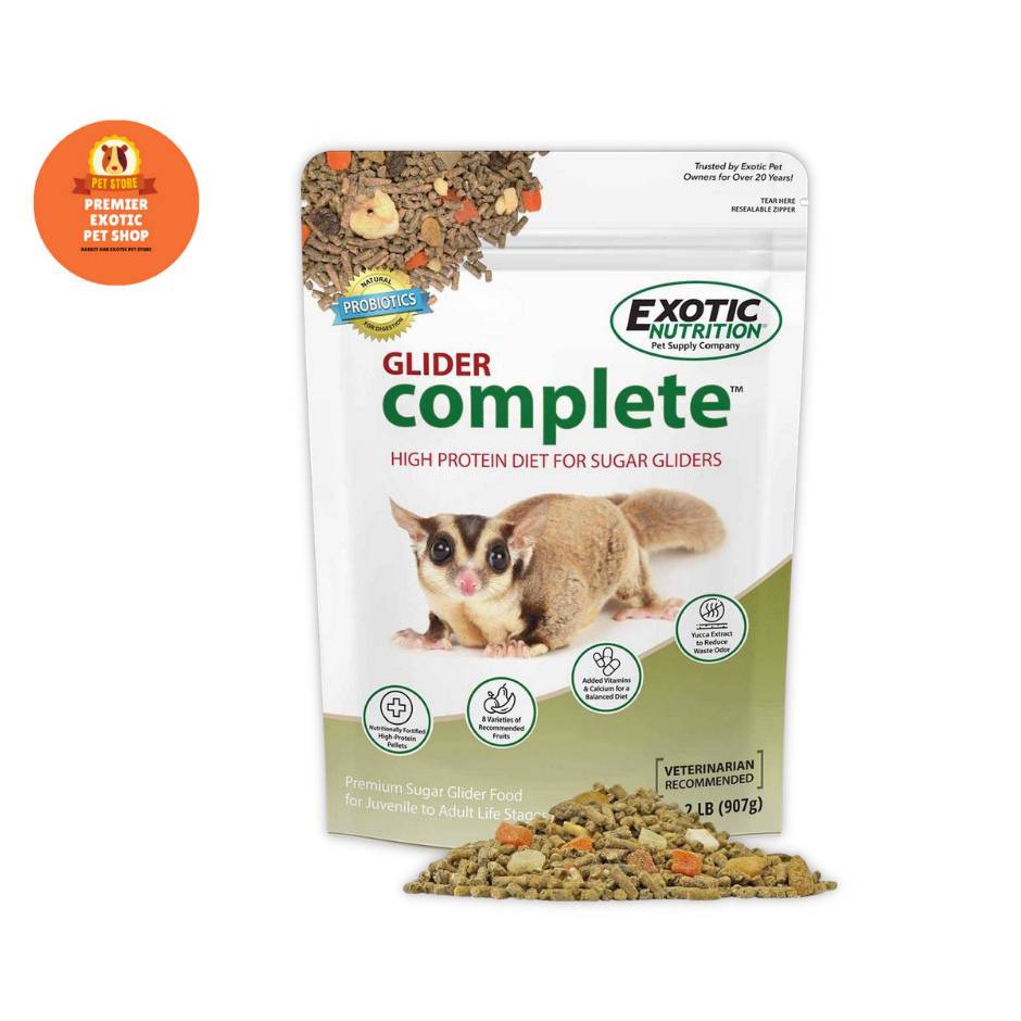 Exotic nutrition glider complete 2 LB. ไกลเดอร์คอมพรีท ขนาด 2 ปอนด์