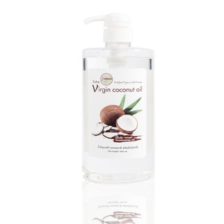 Extra Virgin Coconut Oil 100% 1000 ml. น้ำมันมะพร้าวสกัดเย็นออแกนิค 100% ขนาด 1000 มล.