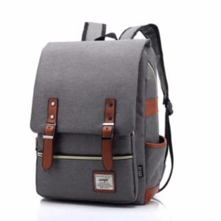 กระเป๋า กระเป๋าเป้ Backpack MB01-สีเทา  