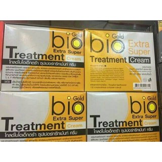 ทรีทเม้นไบโอ (24ซอง/กล่อง) Bio Gold Extra Super Treatment Cream