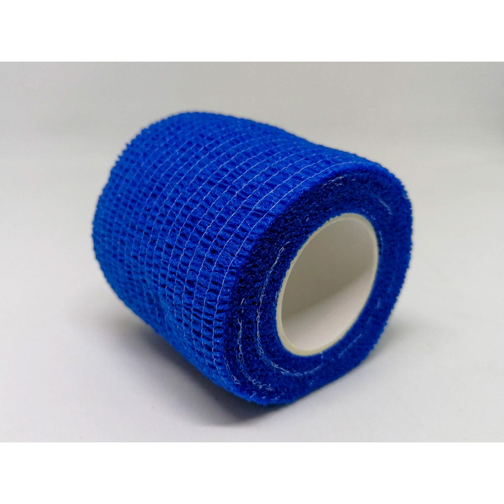 ร้าน 🇹🇭พร้อมส่ง  Cohesive elastic bandage ผ้าเทปล็อคการเคลื่อนไหว บรรเทาอาการเจ็บปวด แบบมีกาวในตัว