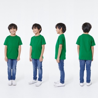 KD13 Emerald : เสื้อเด็ก KID T-Shirt : BASIC COTTON 100% C20