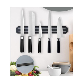 Magnetic Knife Rack แถบแม่เหล็กเก็บมีดติดผนัง ที่เก็บมีดทำครัวติดผนัง ที่เก็บของติดผนัง