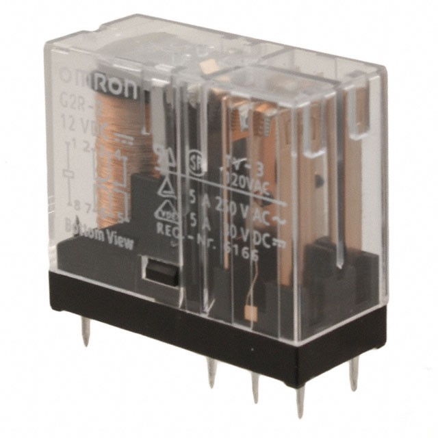 รีเลย์ omron G2R-2-12VDC หรือ G2R-2-24VDC