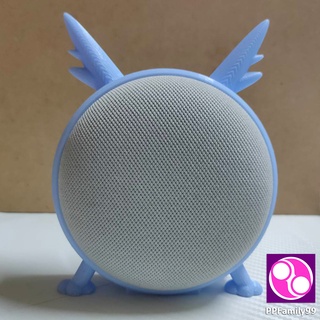 ขาตั้งสำหรับ Google Nest Mini Stand (Gen2) กรอบ รูปทรงเขากวาง - สีฟ้า