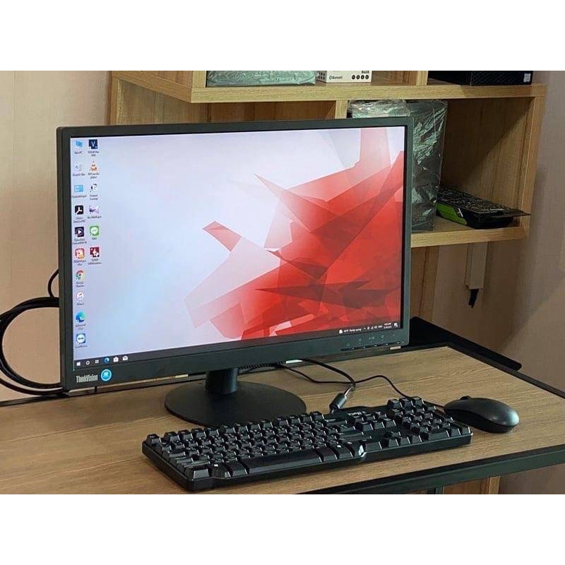 ThinkCentre M720q Tiny i5-9400T SSD256GB RAM8GB Windows 10 Pro พร้อมจอ 24 นิ้ว