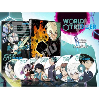 DVD การ์ตูนเรื่อง World Trigger  เวิลด์ ทริกเกอร์ (พากย์ไทย) 7 แผ่นจบ