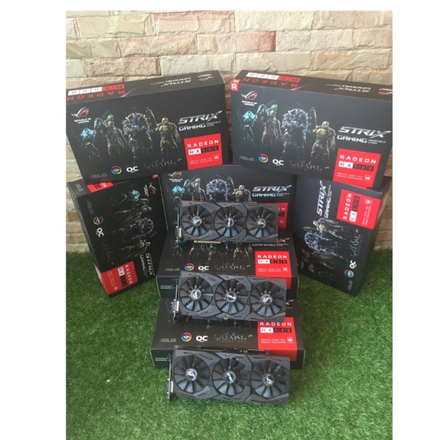 การ์ดจอ ASUS ROG-STRIX RX580 O8G GAMING | Shopee Thailand