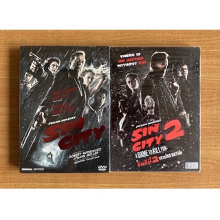 DVD : Sin City ภาค 1, 2 A Dame to Kill For [มือ 1 ปกสวม] Frank Miller / Bruce Willis ดีวีดี หนัง แผ่นแท้