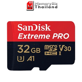 SanDisk Extreme Pro microSD 32GB ความเร็ว อ่าน 100MB/s เขียน 90MB/s (SDSQXCG_032G_GN6MA) เมมโมรี่ การ์ด แซนดิส ใส่ GoPro