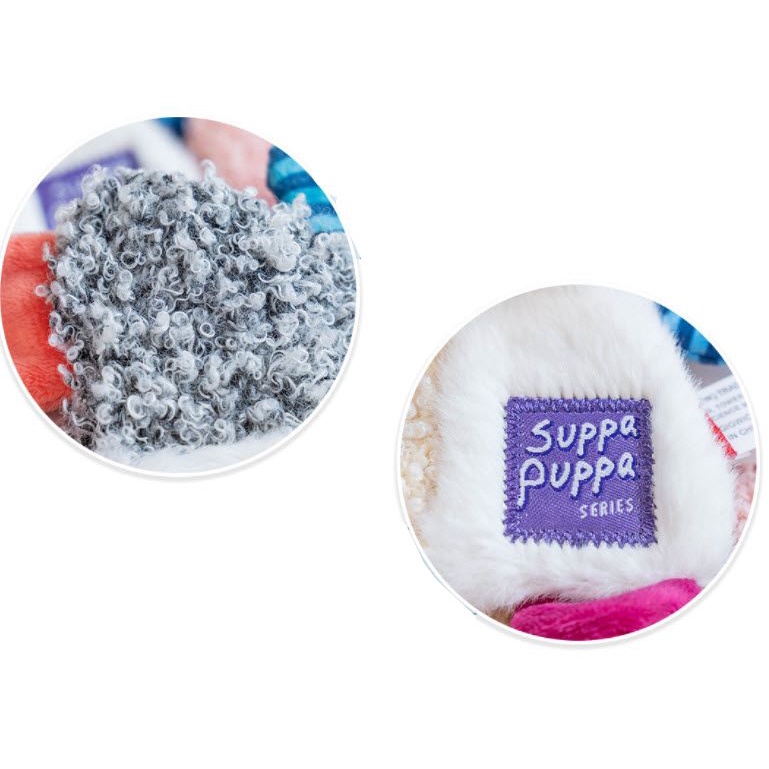 Happy PETs 🐶GiGwi ตุ๊กตาบีบมีเสียง ขนปุยนุ่ม ของเล่นสุนัข ของเล่นแมว - รูปที่ 7