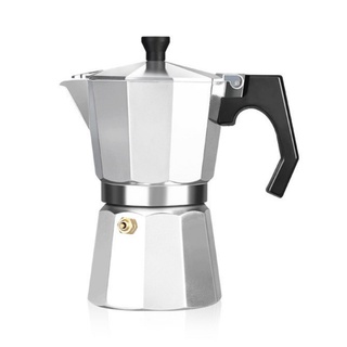 【พร้อมส่ง】Blaletti Moka Pot กาต้มกาแฟสด Moka Express ขนาด เครื่องชงกาแฟและอุปกรณ์ 3cups หม้อต้ม กาแฟ POT ของแท้ 100%