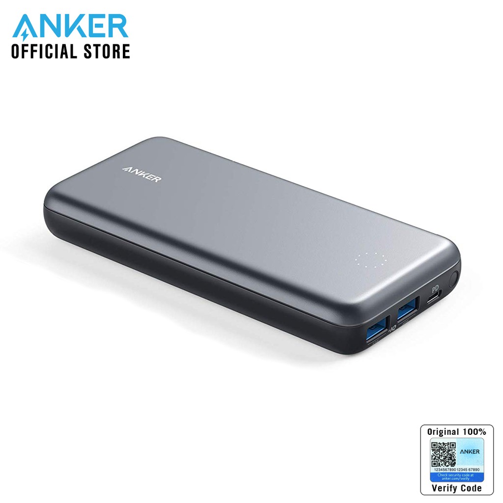 Anker PowerCore+ 19000 PD พร้อมช่อง USB Hub ในตัว สามารถถ่ายโอนข้อมูล Powerbank เพาเวอร์แบงค์ PD ชาร