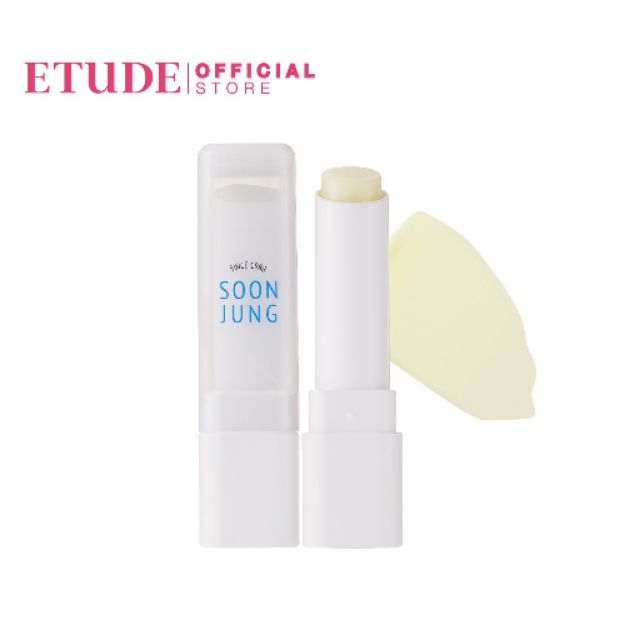 ETUDE Soon Jung Lip Balm #Pure (3g) อีทูดี้ (ลิปมันบำรุงริมฝีปาก)