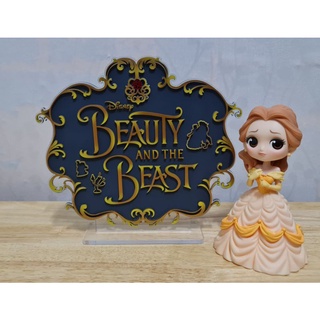 ป้าย Beauty and the Beast แผ่นอะคริลิข ทำสี ของใหม่