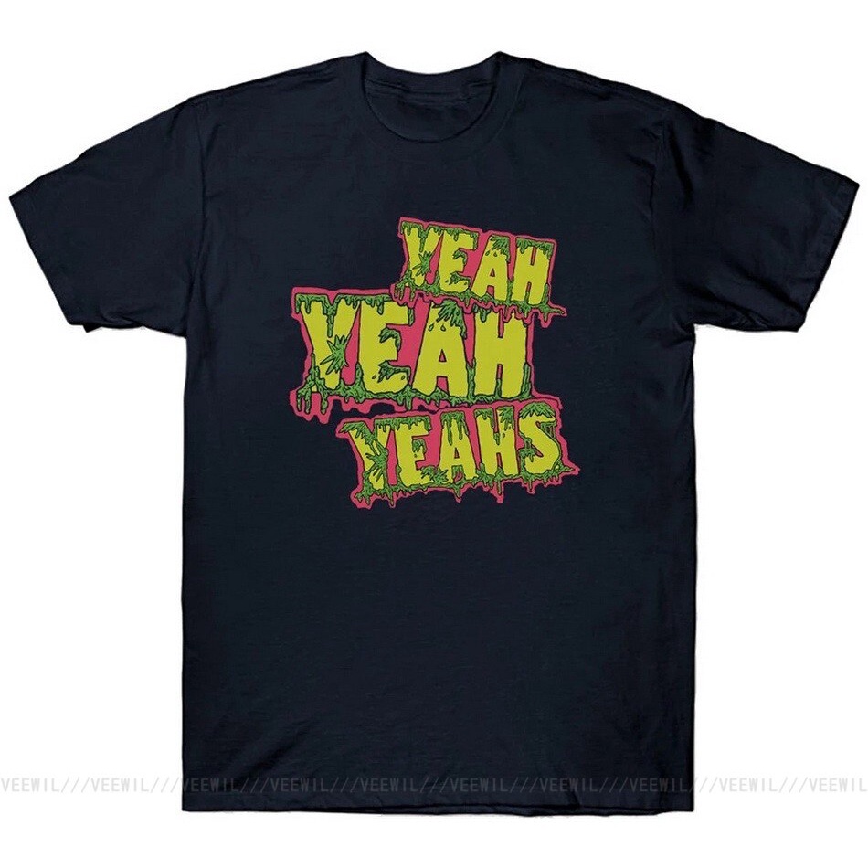 Yeah Yeah Yeahs เสื้อยืด Indie Rock Punk Music Streetwear Tshirt