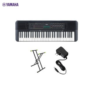 Yamaha® PSR-E273 คีย์บอร์ดไฟฟ้า 61 คีย์ มีโทนเสียง 401 โทน + แถมฟรีขาตั้งคีย์บอร์ด GKSX2 &amp; อแดปเตอร์ PA-130T