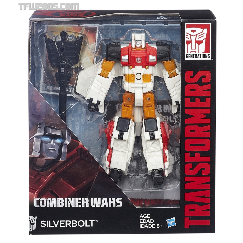 [ล้างสต๊อก] TRANSFORMERS COMBINER WARS : VOYAGER CLASS SILVERBOLT HASBRO ของแท้ 100%