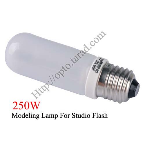หลอดไฟนำ 250W E27 220V Modeling Lamp for Studio Flash หลอดไฟแฟลช E27