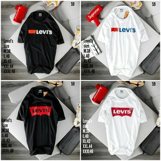 LEVI’S เสื้อยืดคอกลมงานแบรนด์ป้ายห้อย