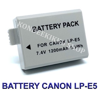 LP-E5 / LPE5 Replacement Battery for Canon EOS Rebel XSi,XS T1i,450D,500D,1000D,Kiss F/X2/X3