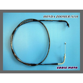 HONDA ZOOMER-X110 THROTTLE CABLE "GRADE A" // สายคันเร่ง สินค้าคุณภาพดี ได้มาตรฐาน รับประกันความพอใจ