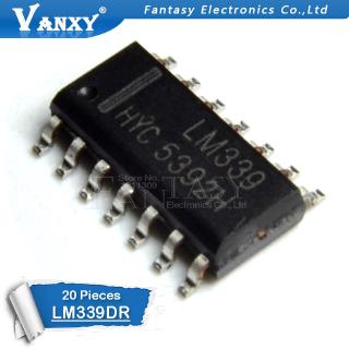 20PCS LM339DR SOP14 LM339 SOP LM339DT SMD LM339DR2G SOP-14 339DR new and original IC