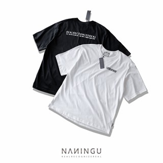 เสื้อยืด naningu boxy T-SHIRT cotton comb 20