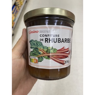 แยม รูบาร์บ ตรา คาสิโน 370 G. Confiture De Rhubarbe ( Casino Brand )