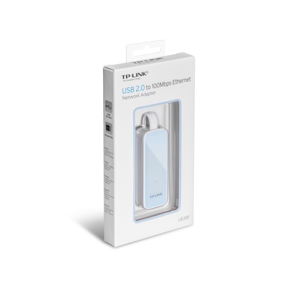 TP-LINK UE200 USB2.0 to 100Mbps Ethernet Network Adapter