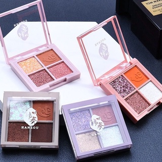 Eyeshadow Disc Powder Palette พาเลททาตา4สีEyeshadow Disc Powder Palette 4 color