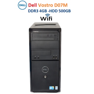 Dell Vostro D07M -Intel E7400 2.80GHz -DDR3  4GB RAM -500GB HDD -DVD-RW -Wi-Fi