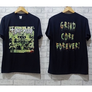 T-shirt  เสื้อยืด พิมพ์ลาย Terrorizer-darker Days Ahead สําหรับผู้ชายS-5XL